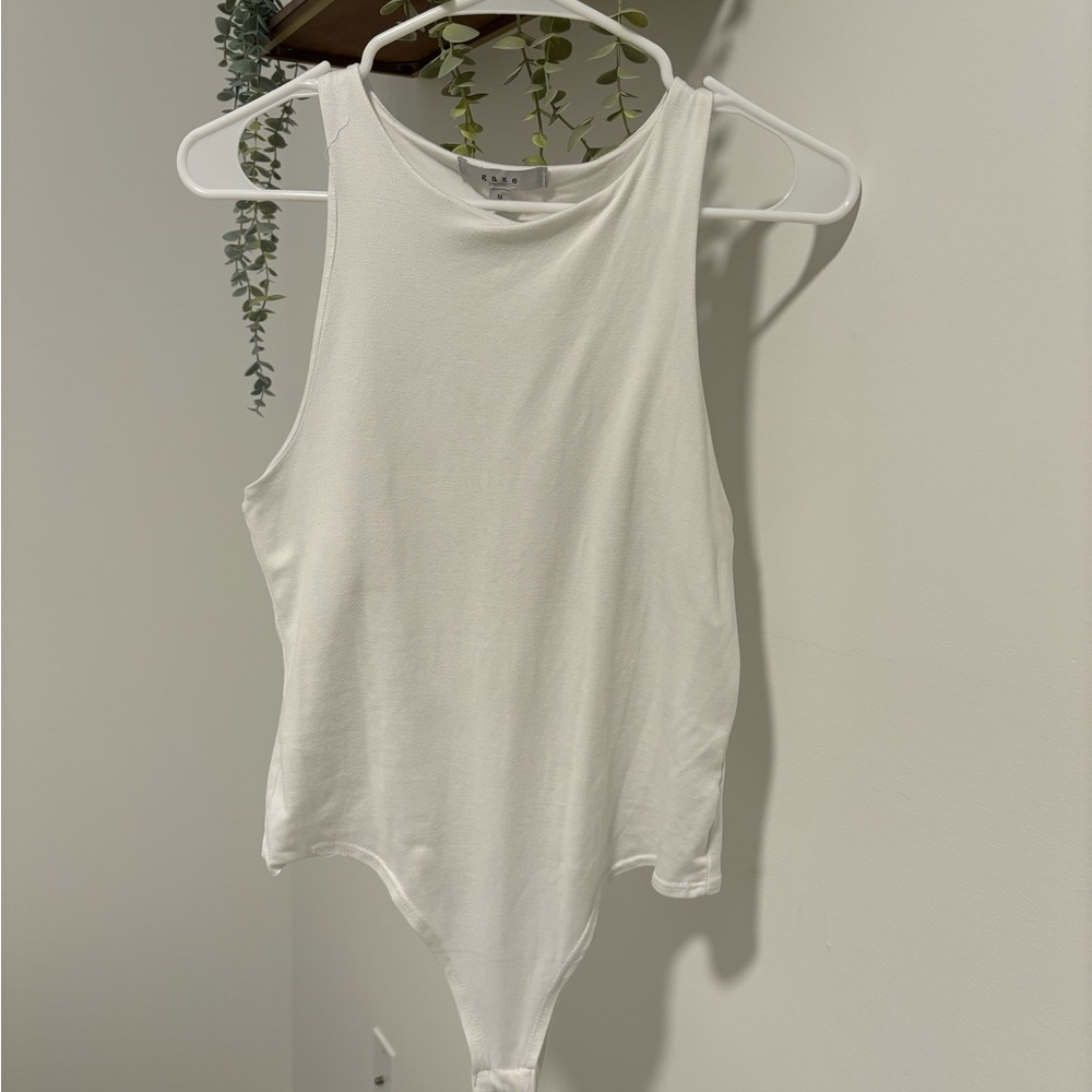 Gaze Classic White Bodysuit